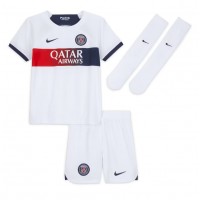 Dres Paris Saint-Germain Neymar Jr #10 Gostujuci za djecu 2023-24 Kratak Rukav (+ kratke hlače)